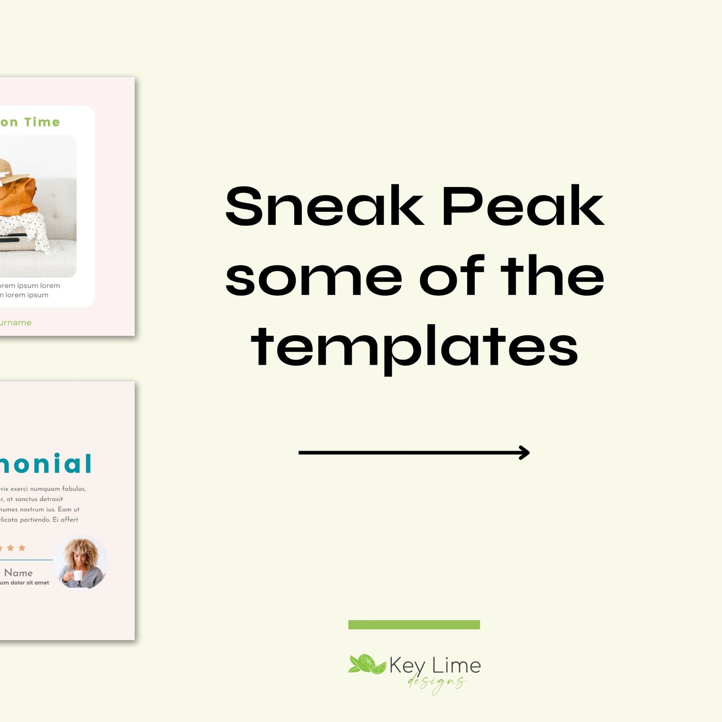 Social Media Post Templates for Canva