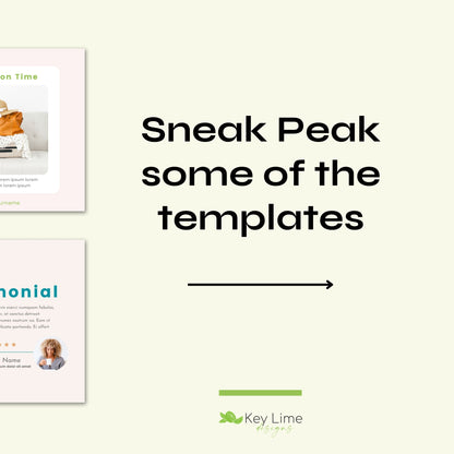 Social Media Post Templates for Canva