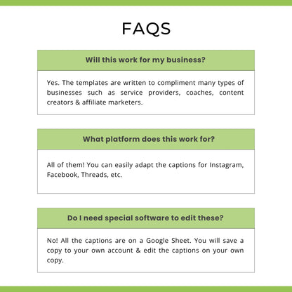 Social Media Post Templates for Canva