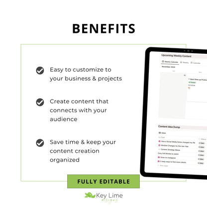 Content Planning Hub for Notion