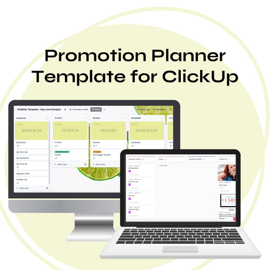 Promotion Planning Template for ClickUp