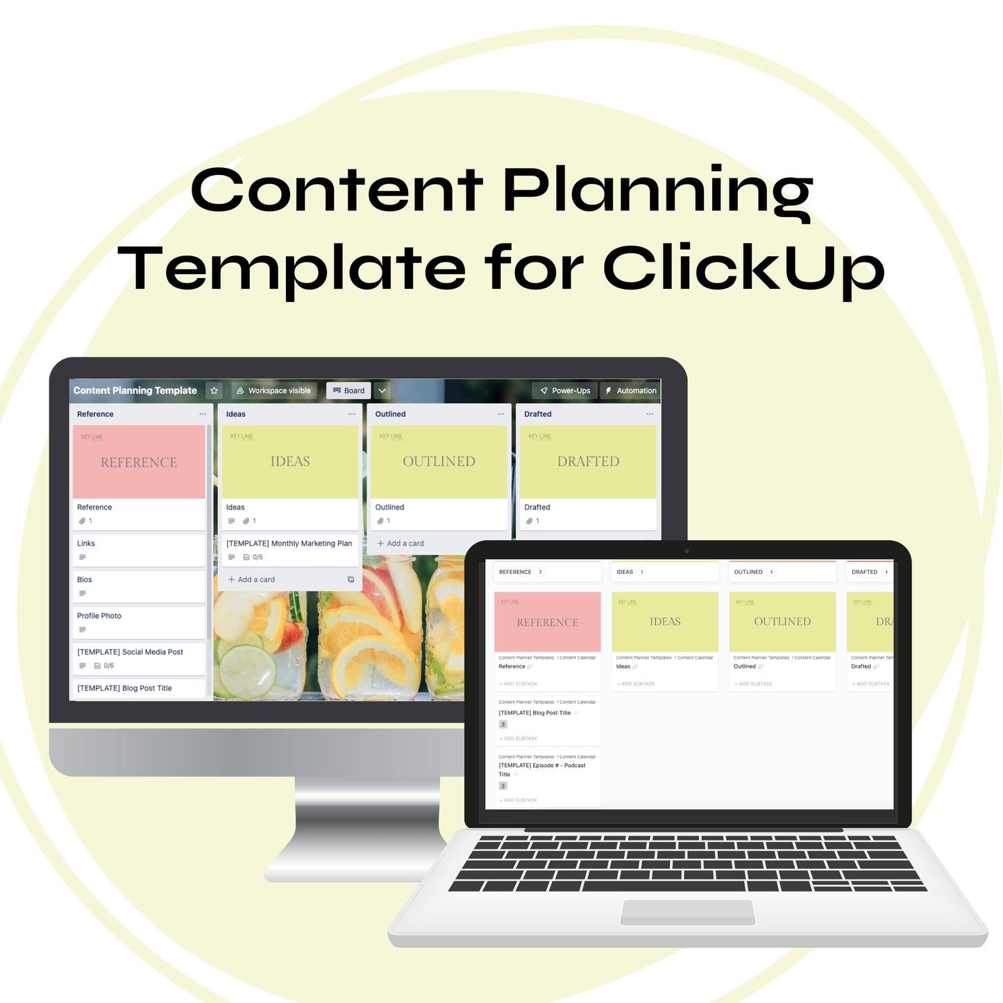 Content Planning Template for ClickUp
