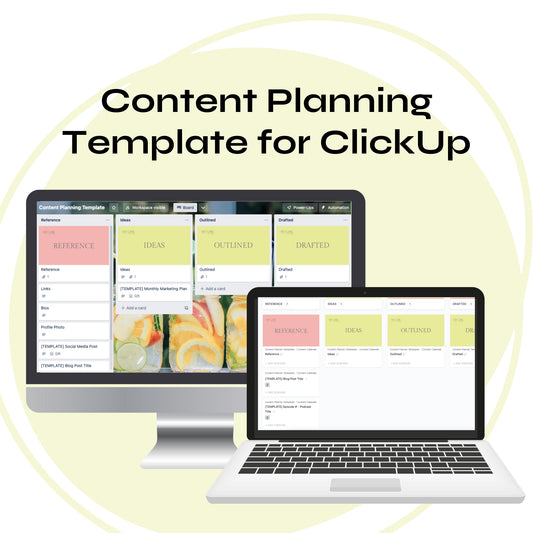 Content Planning Template for ClickUp
