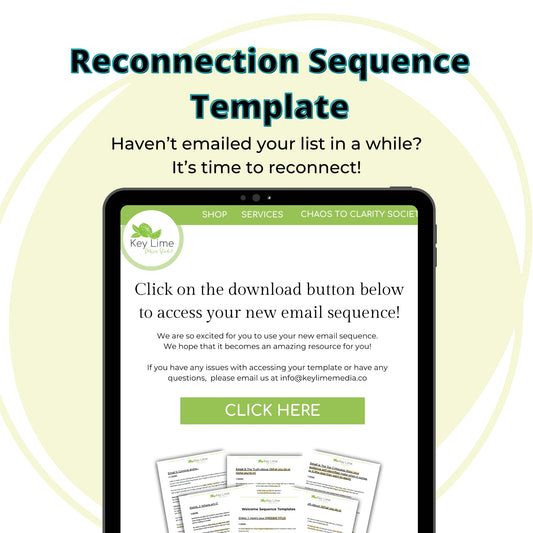 Reconnection Email Templates