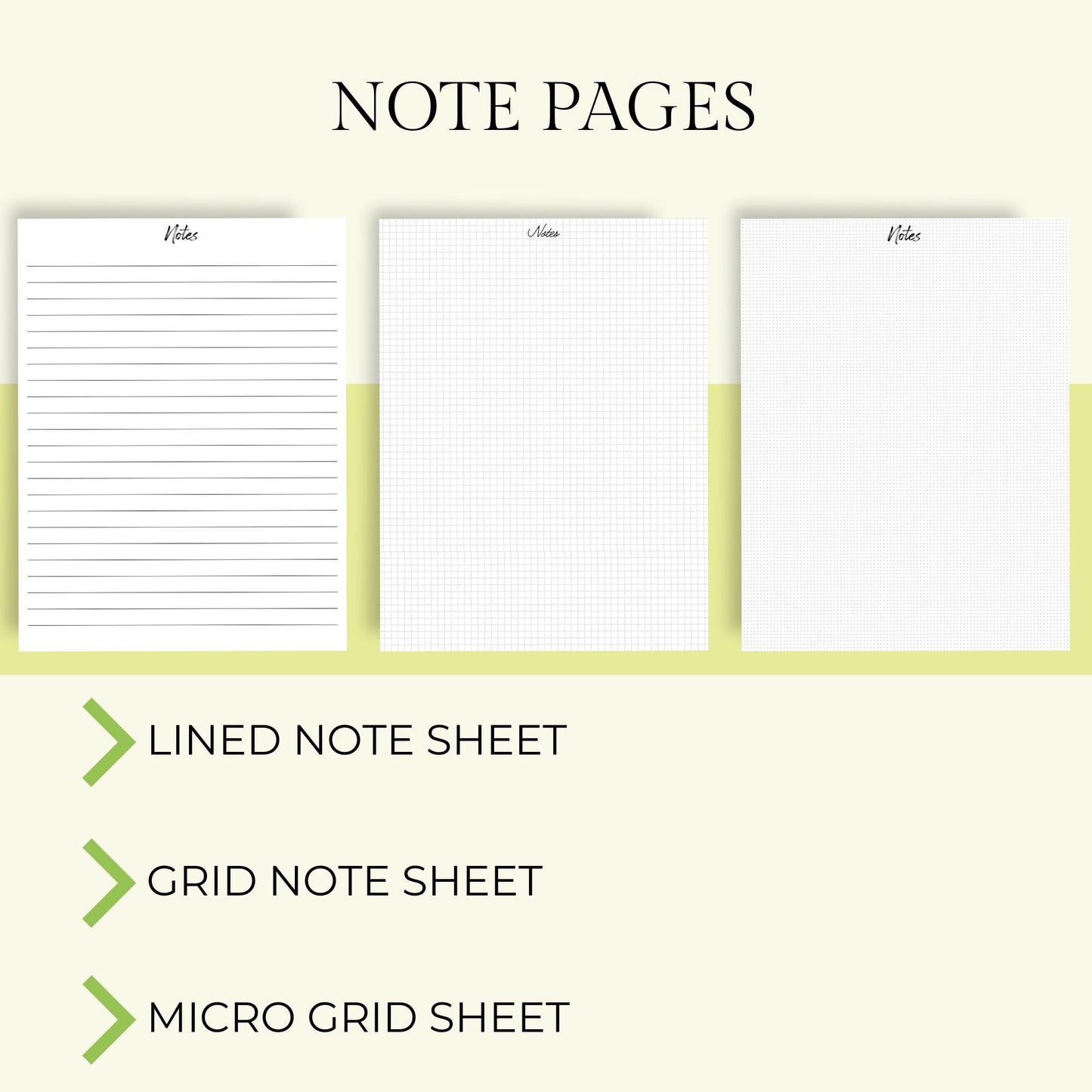 Printable Planner for Life & Business - Peach - Key Lime Designs