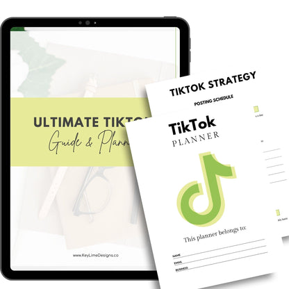 TikTok Guide & Planner - Key Lime Designs